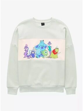 Our Universe Disney Pixar Monsters, Inc.  Women's Crewneck-BoxLunch Exclusive